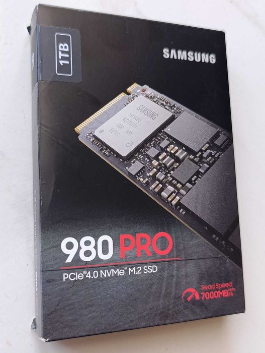Samsung 980 PRO 1TB PCIe 4.0 NVME M.2 SSD (MZ-V8P1T0BW) SIGILAT!!!