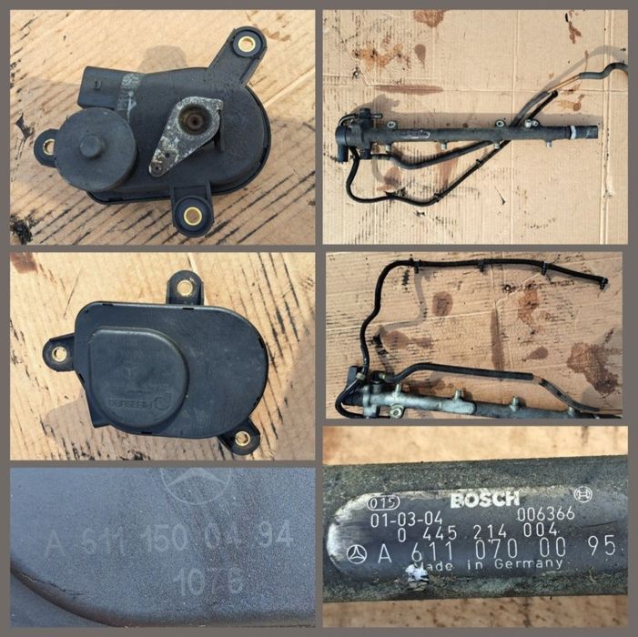 Piese anexe motor mercedes 2.2 cdi w203 electromotor turbina EGR