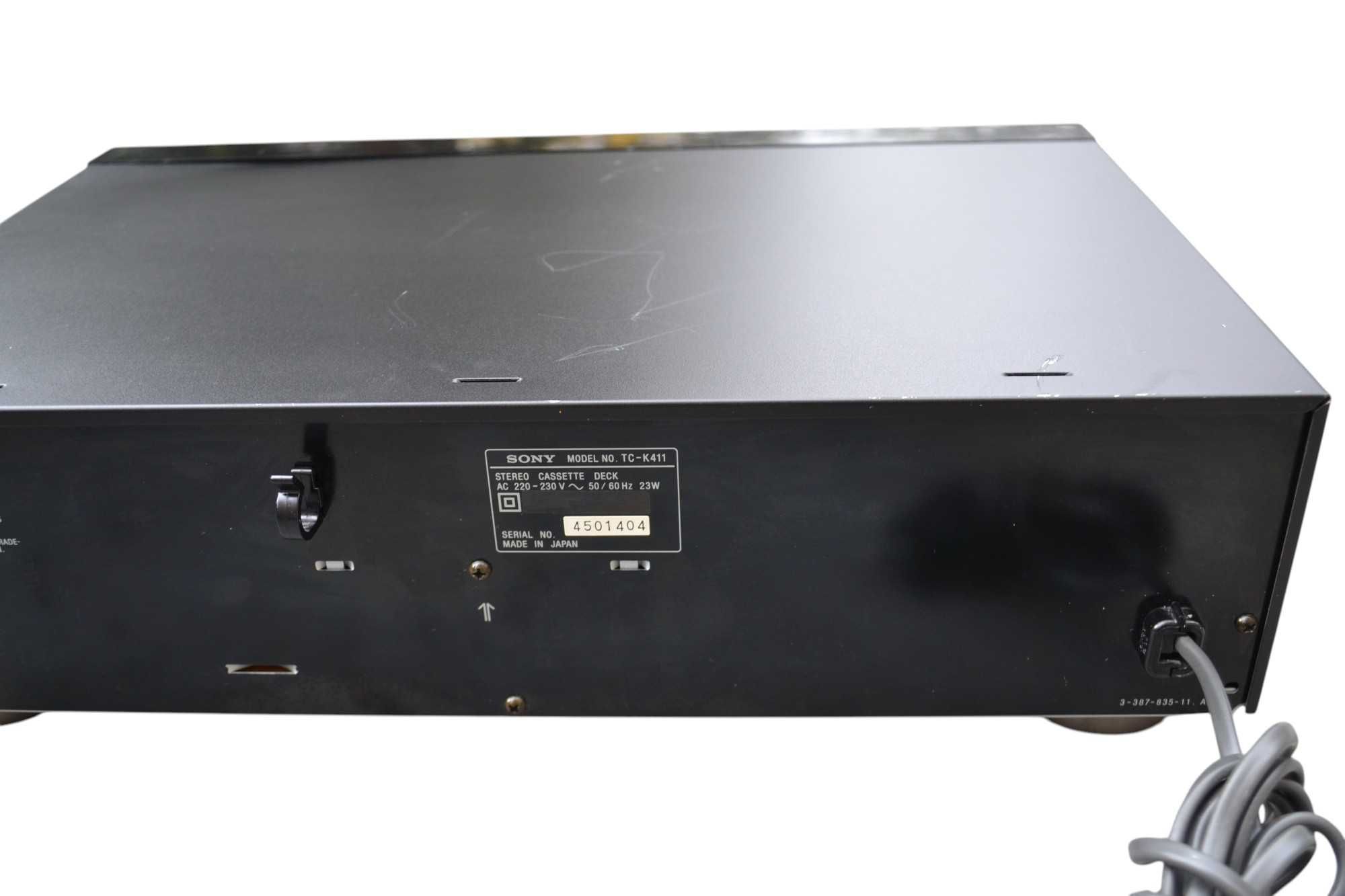 Deck Sony TC K 411