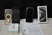 iPhone 15 Pro Max с гаранция + застраховка