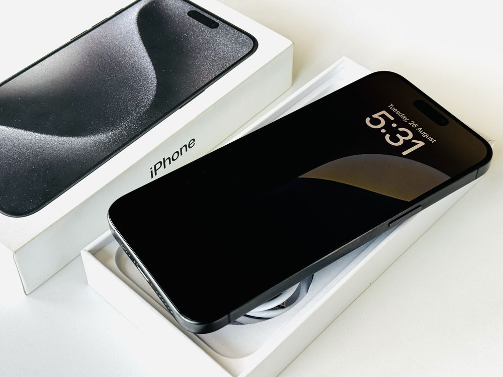 Iphone 15 Pro Max 512GB Black Titanium 96% Батерия! Гаранция