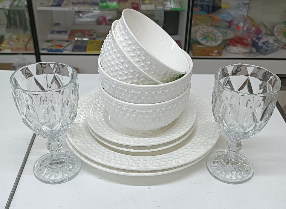 Шикарные форфоровые наборы на 2 персоны