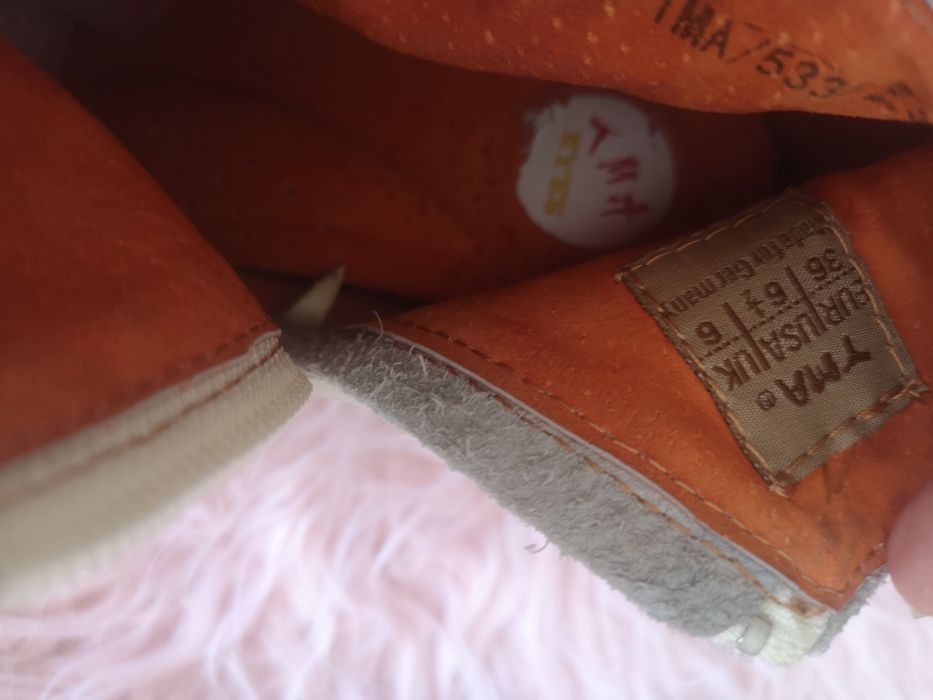 Детски Боти естествена кожа, дизайнерски, номер 36