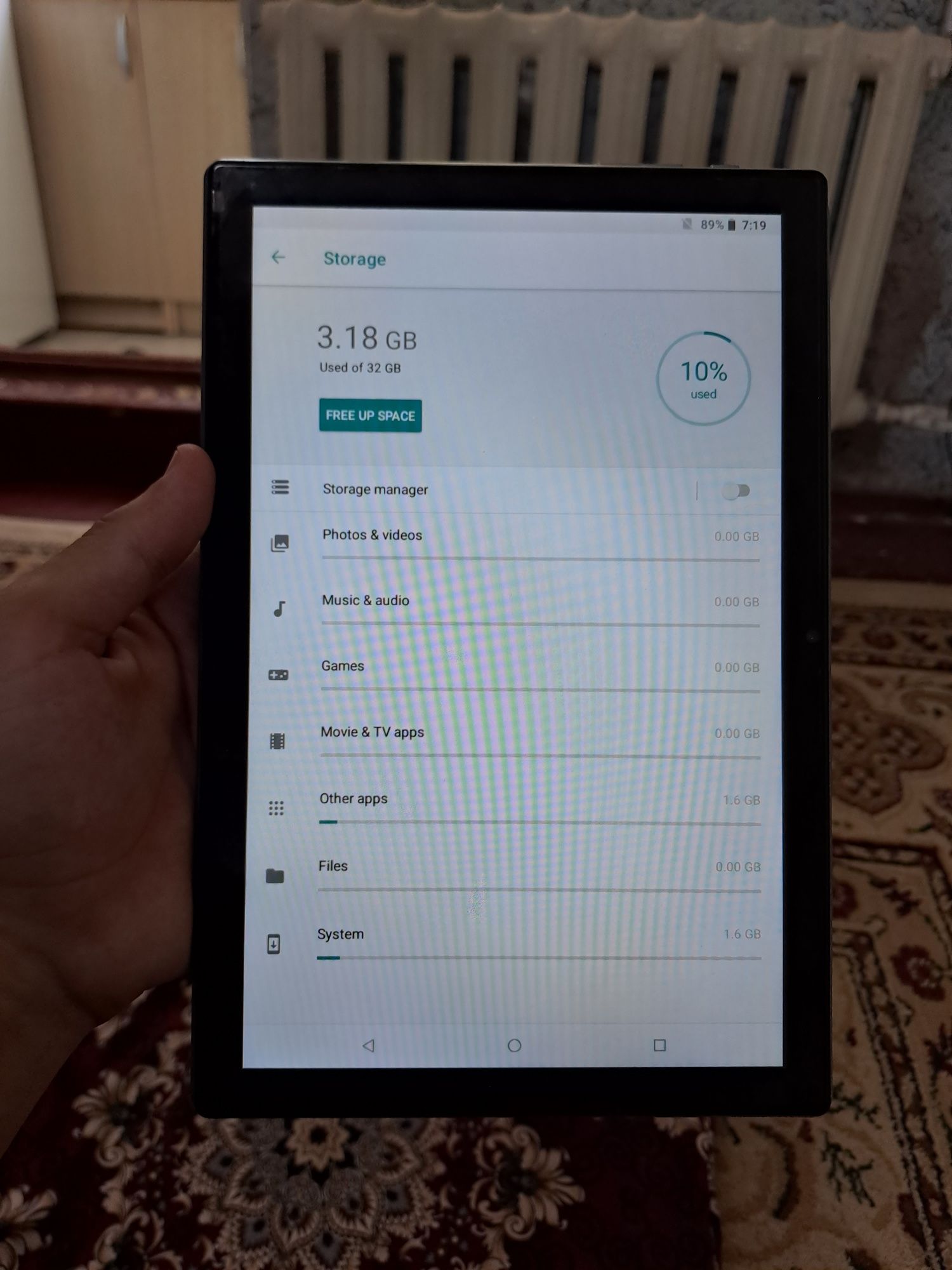 TAB 910 Plansheti