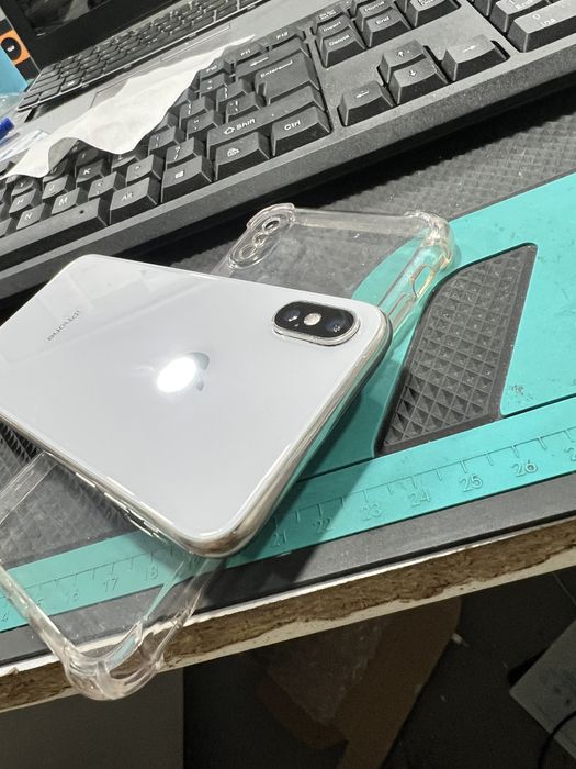 iPhone X 64GB Alb 10/10 100% Baterie 11 12 13 Pro Max Samsung S21 S22