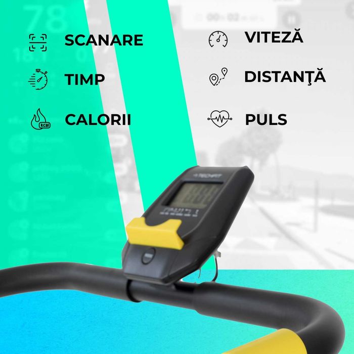 Bandă de alergare mecanică TECHFIT MT40N