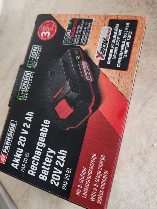 Acumulator Parkside 20v 2Ah NOU