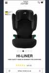 Ново детско столче Britax Römer Hi Liner 15–36 кг с ISOFIX