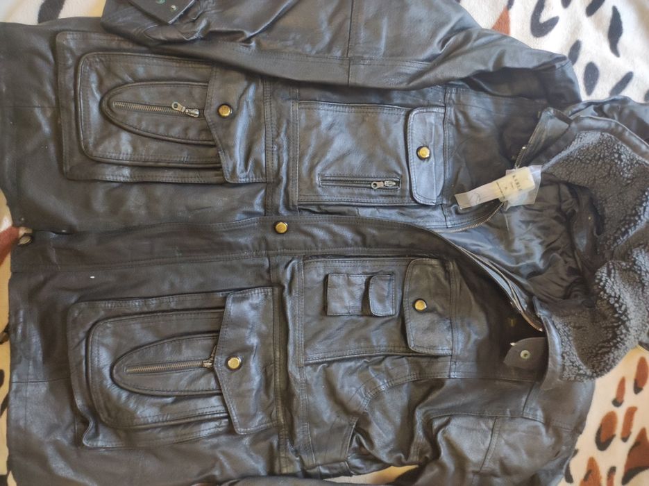 Куртка из натуральной кожи новая большой размер