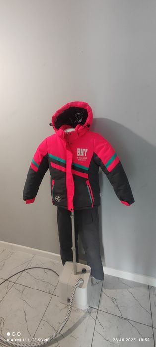Зимний комбинезон для девочки, 128 см
