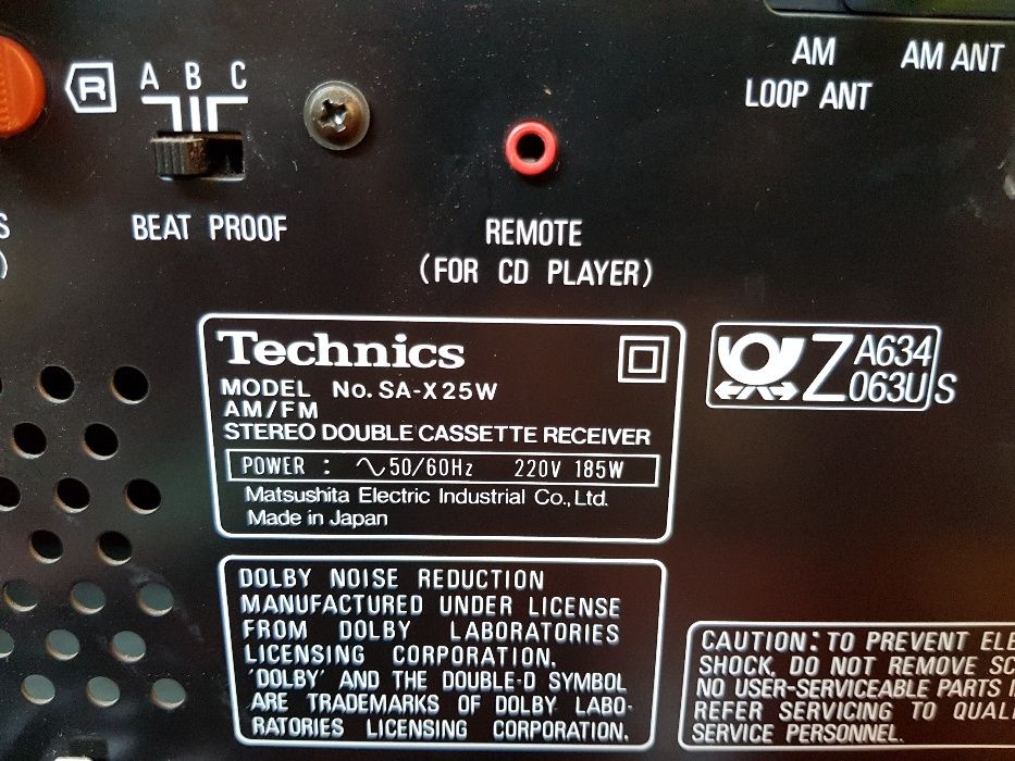 Linie Technics SA-X25W / 2 x 60W / Made in Japan