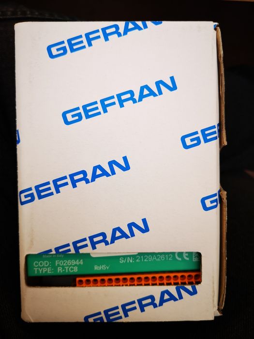 Modul termocuplu temperaturi Gefran R-TC8 nou F026944
