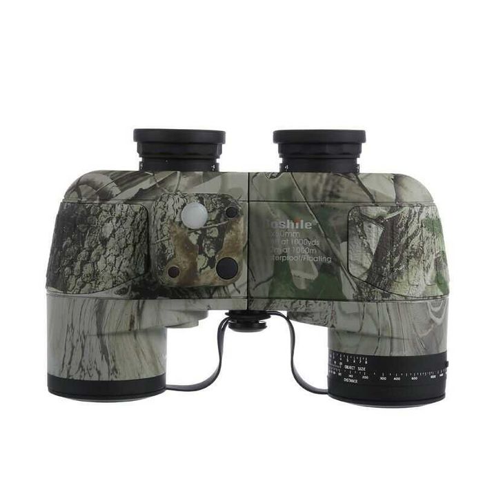 Бинокль 10х50 с навигационным компасом и дальномерной шкалой