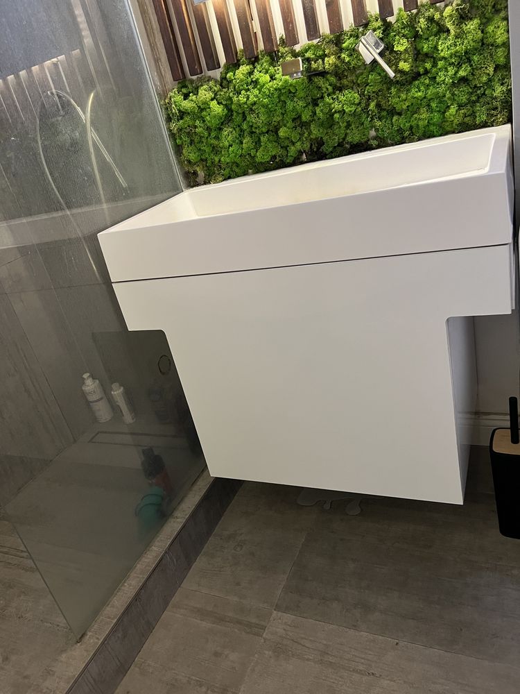 Vand lavoar,chiuveta baie, corian