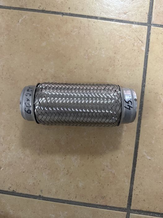 Гофра глушителя 45х150 мм (виброкомпенсатор) Новая, трехслойная