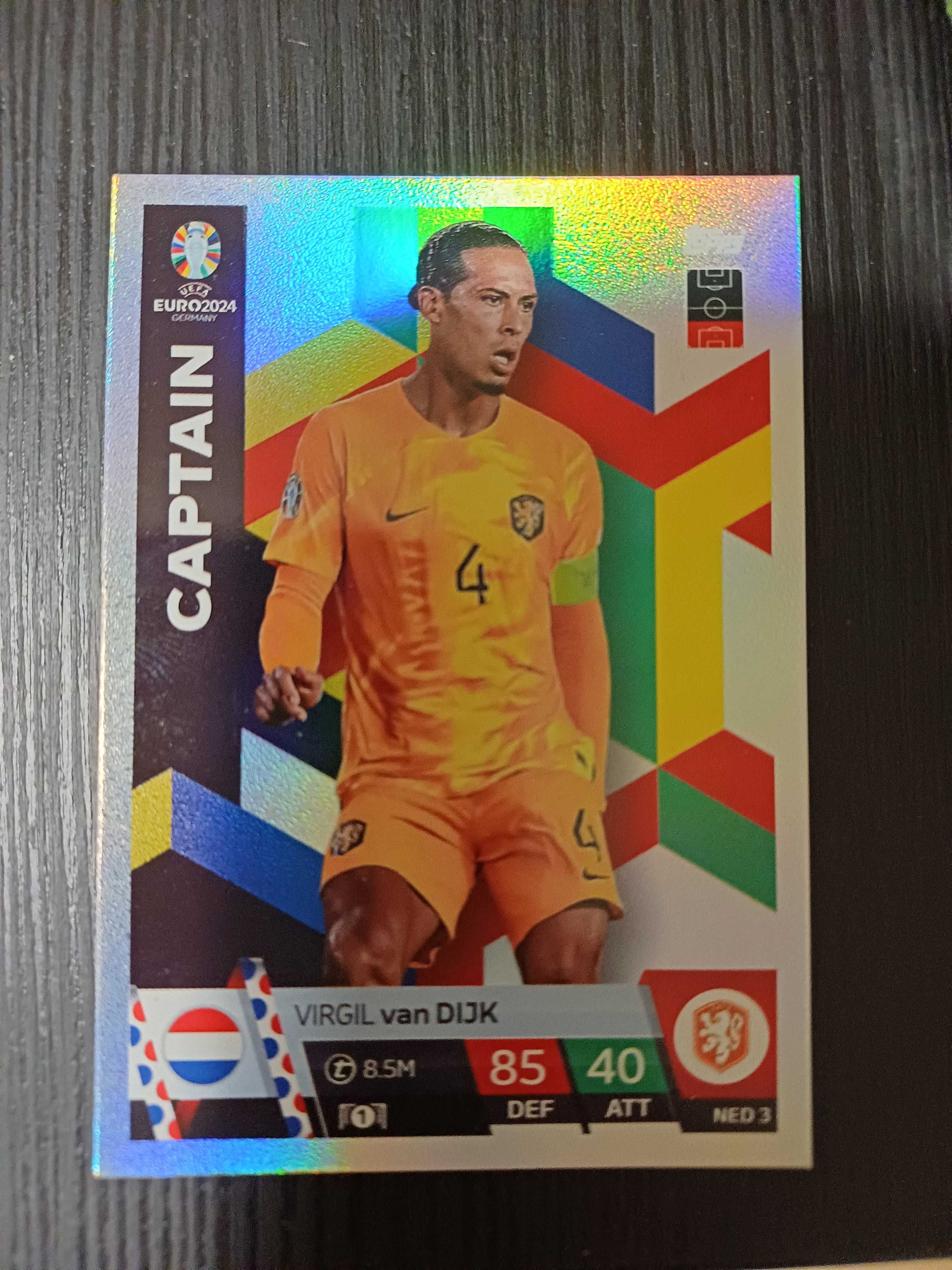 Virgil van Dijk CAPTIAN card