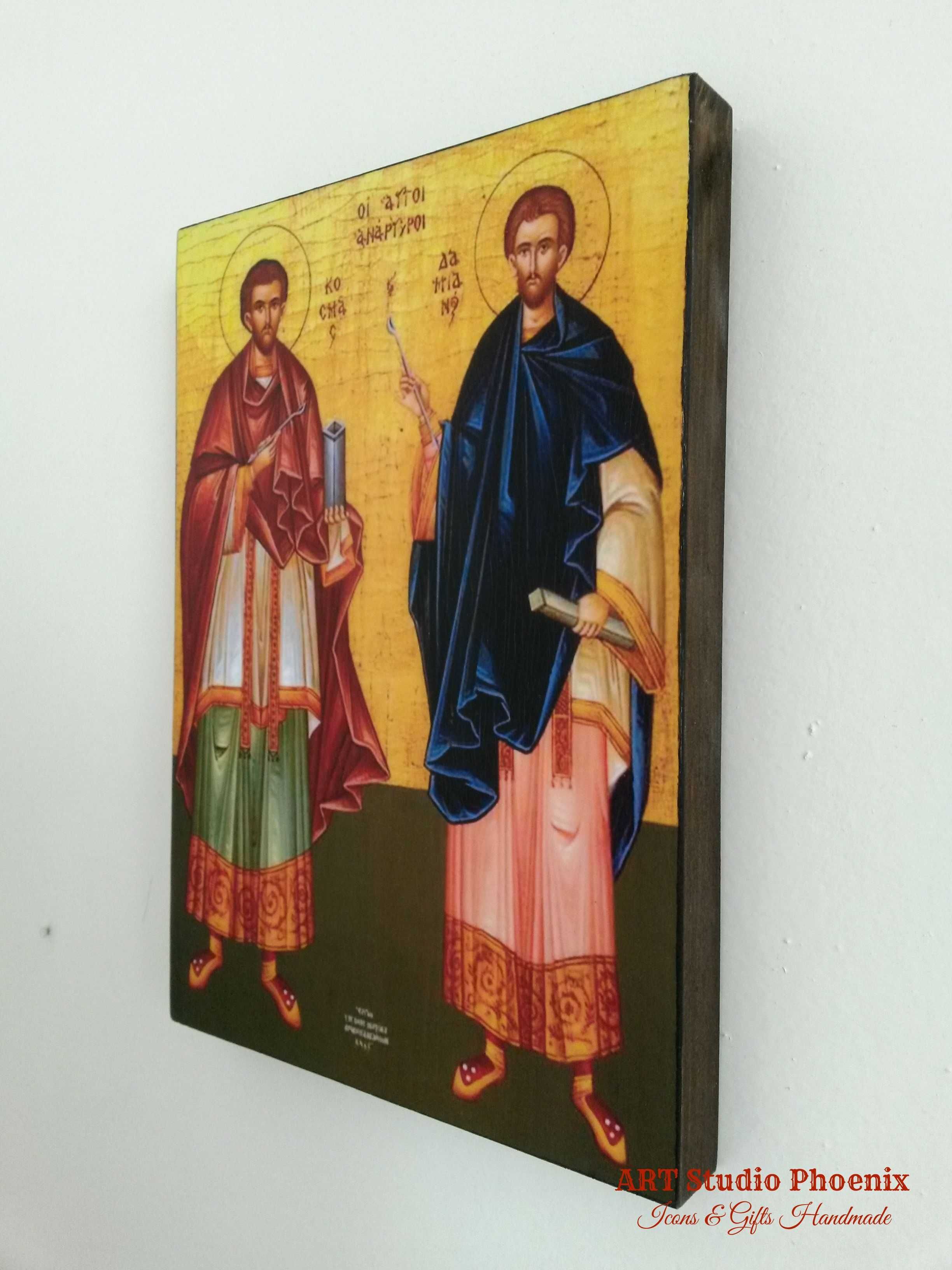Икона на Свети Свети Козма и Дамян icona Sveti Sveti Kozma i Damian