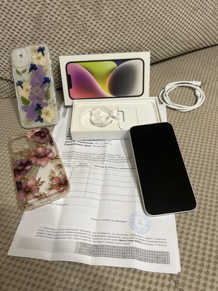 Iphone 14 128 GB + Гаранция