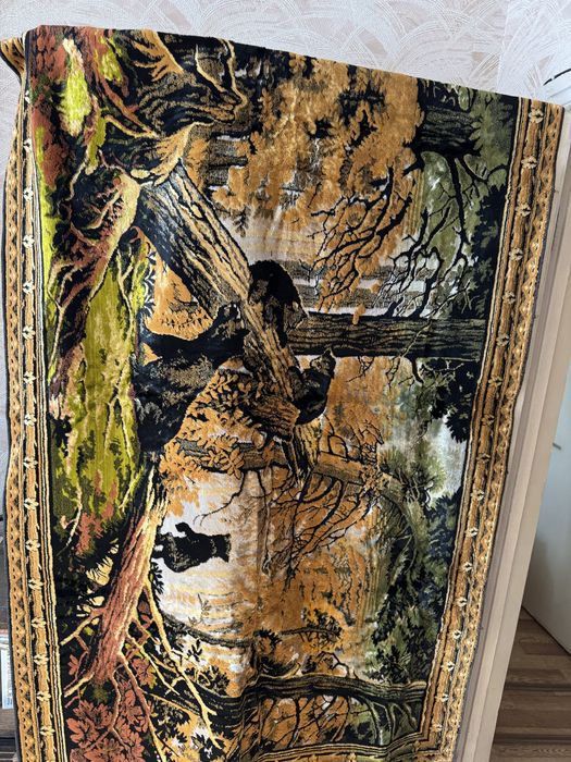 Настенный винтажный ковер.