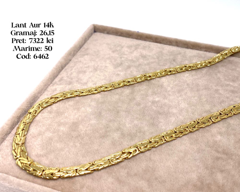 (6462) Lant Aur 14k 26,15g FB Bijoux Euro Gold