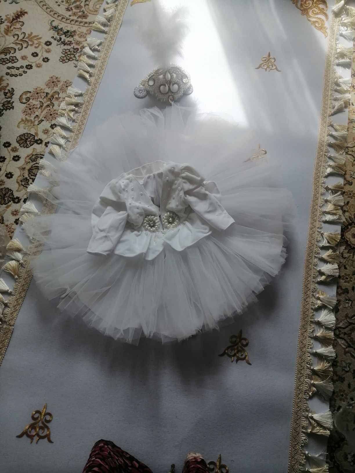 1 жасқа өтте әдемі көйлек