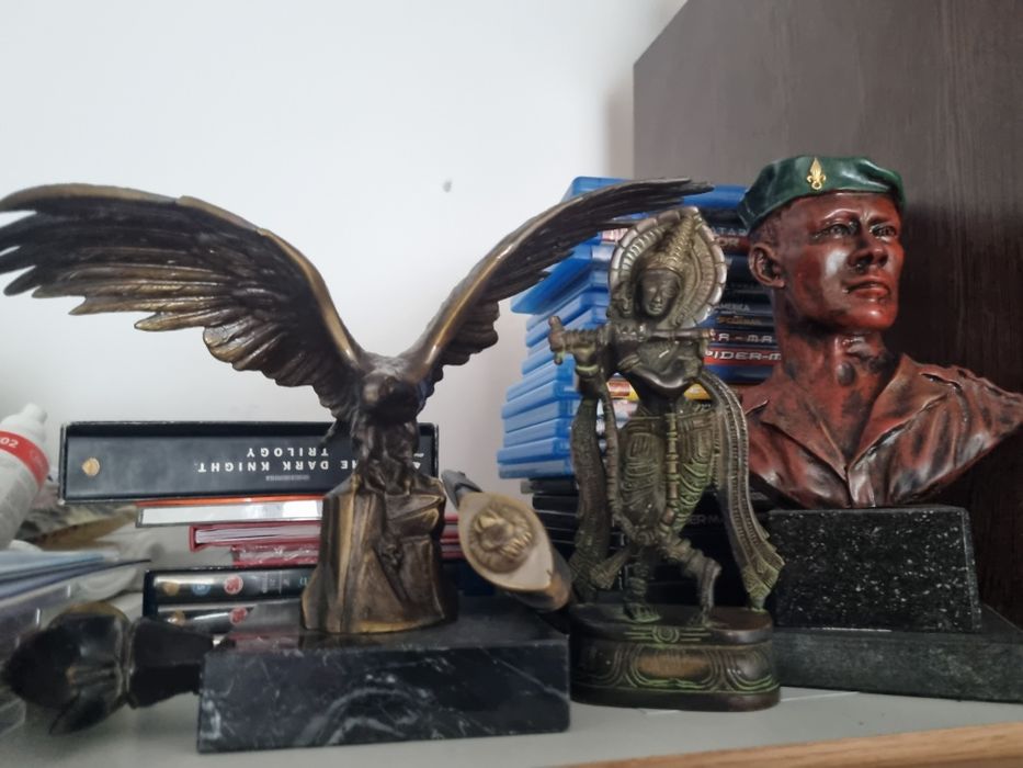 colectie vultur ,legion ,figurina india bronz alama in iasi