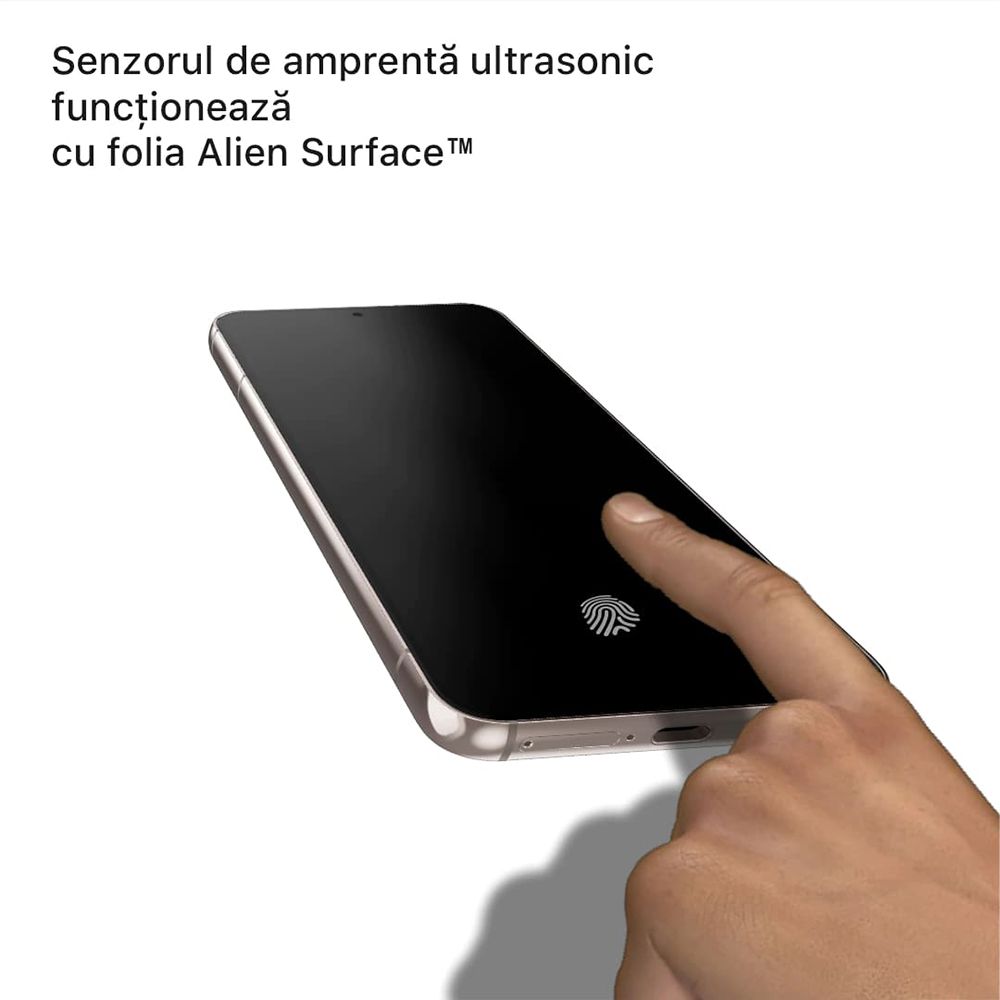 Alien Surface - [Screen+Edges+Back] - Samsung Galaxy S22 - Transparent
