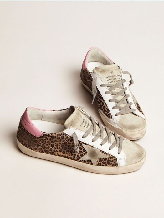 Golden Goose GGDB SuperStar Leopard