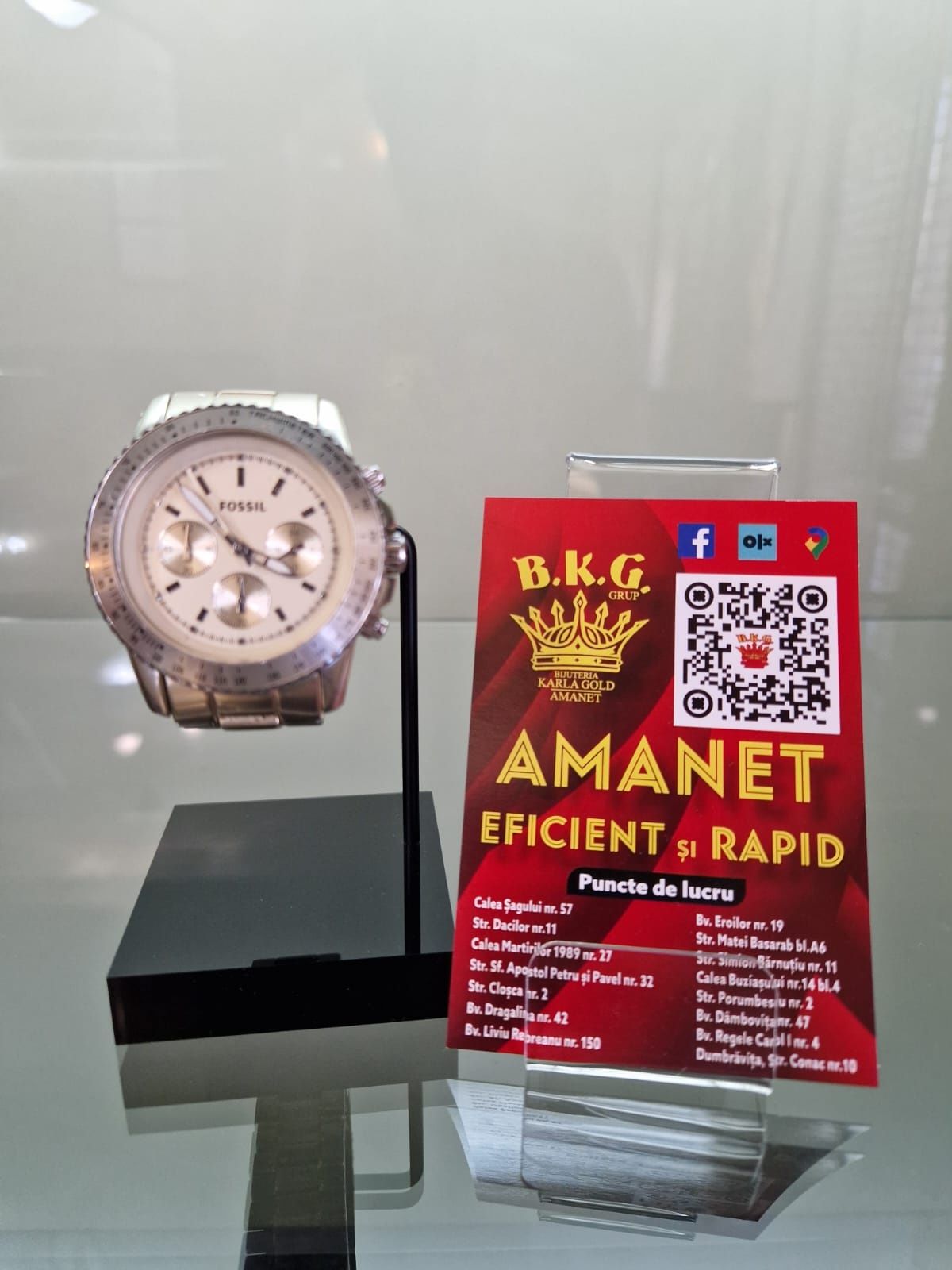 Fossil Stella CH2708 Amanet BKG