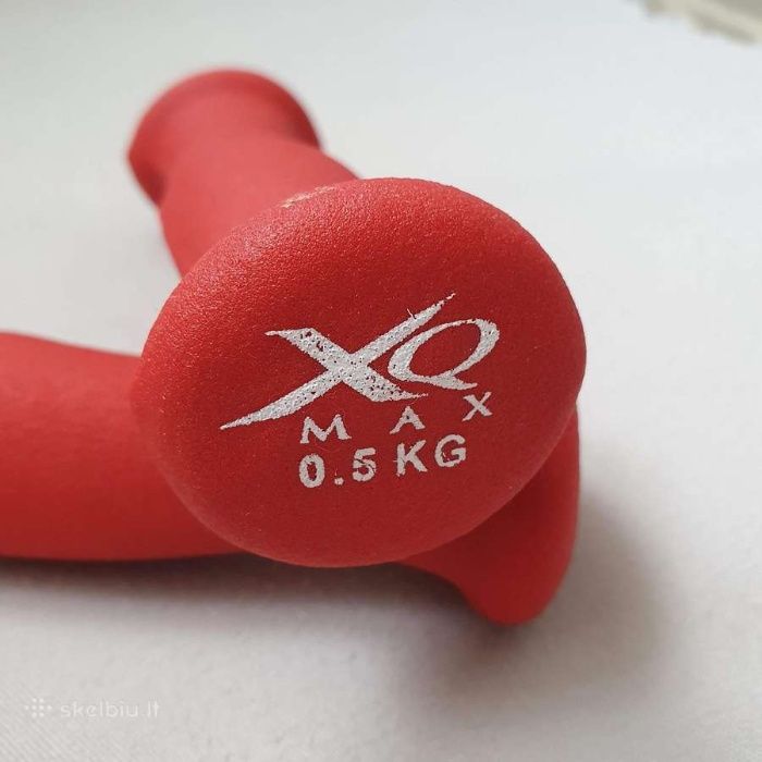 XQ Max Фитнес уред, Неопренови тежести, гири, 2х0.5кг / 2x1.0кг