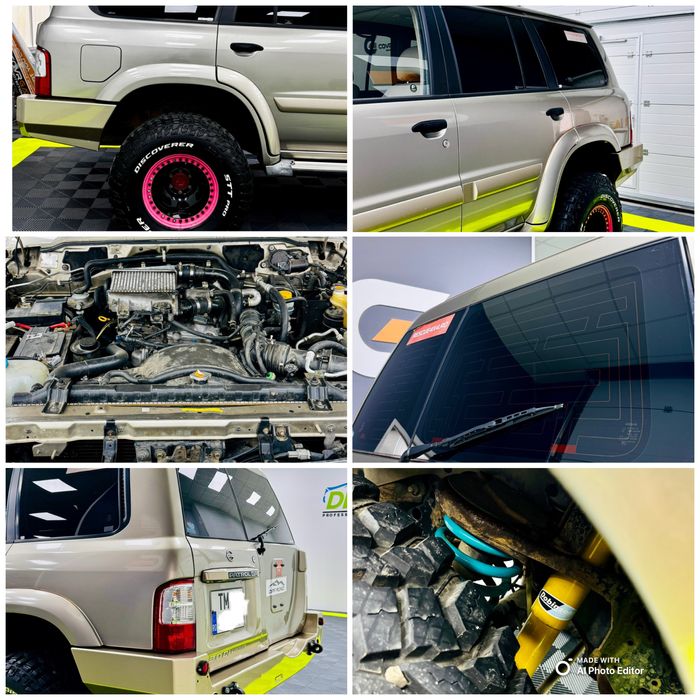 Vand Nissan Patrol Y61, 3l Diesel, an 2004, offroad, impecabil