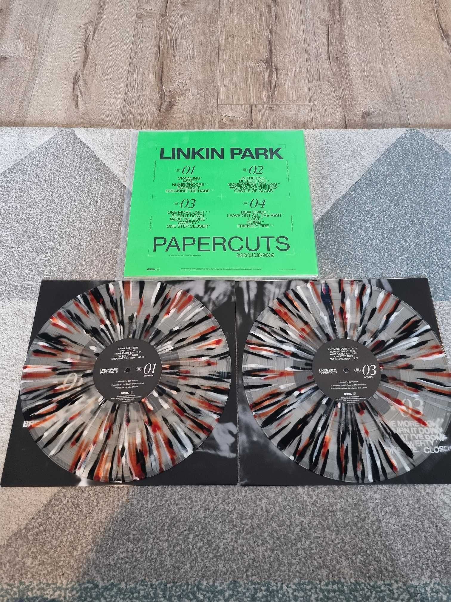 Disc vinil-Timpuri Noi, Linkin Park, Skid Row,U2,Erasure,Pet Shop Boys