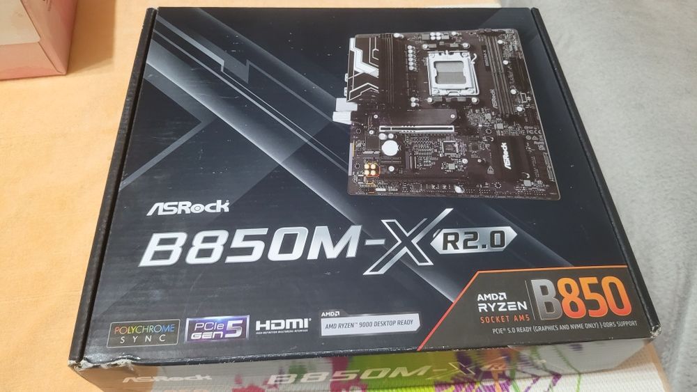 Placa de bază Asrock B850M-X R2.0 AM5 , DDR5, Pcie 5.0