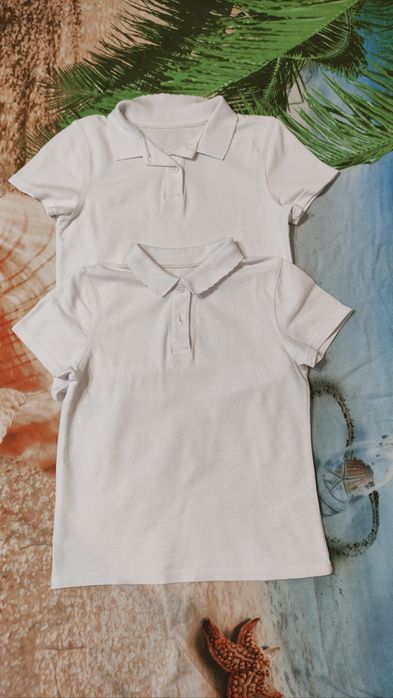 Set 2 buc tricou polo, F&F, măr 6-7