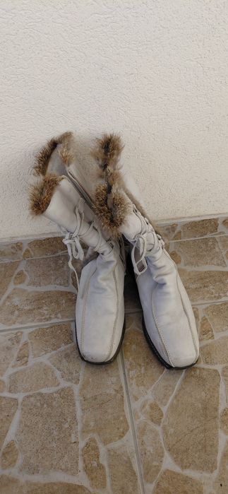 Cizme din piele naturală