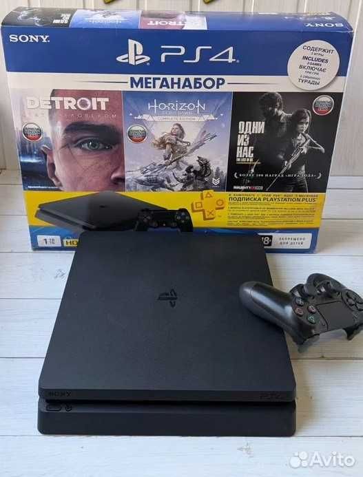 Игровая приставка Sony Playstation 4 PS4 Slim