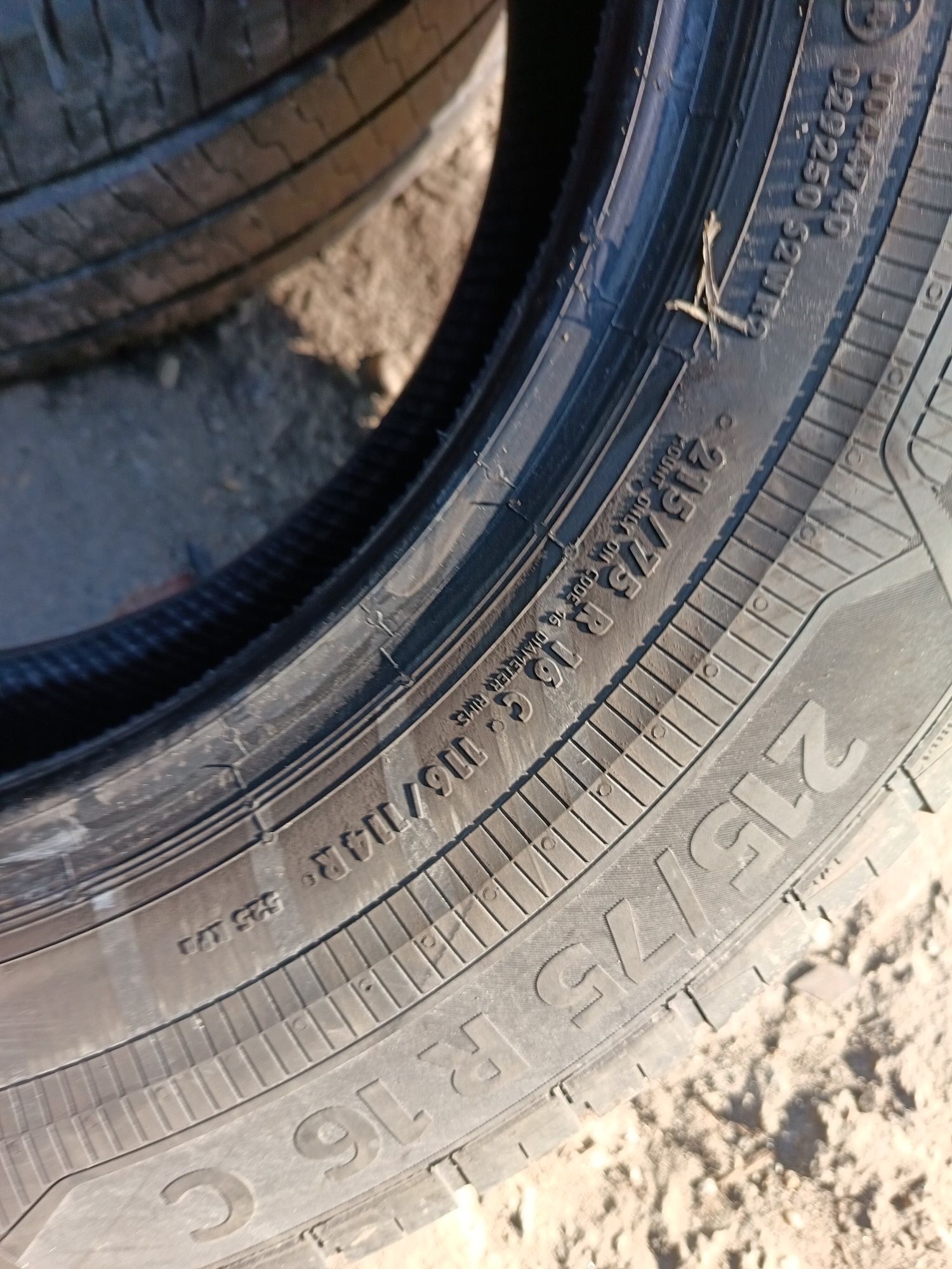 Anvelope vara 215 75 16c continental 2023 6.5mm