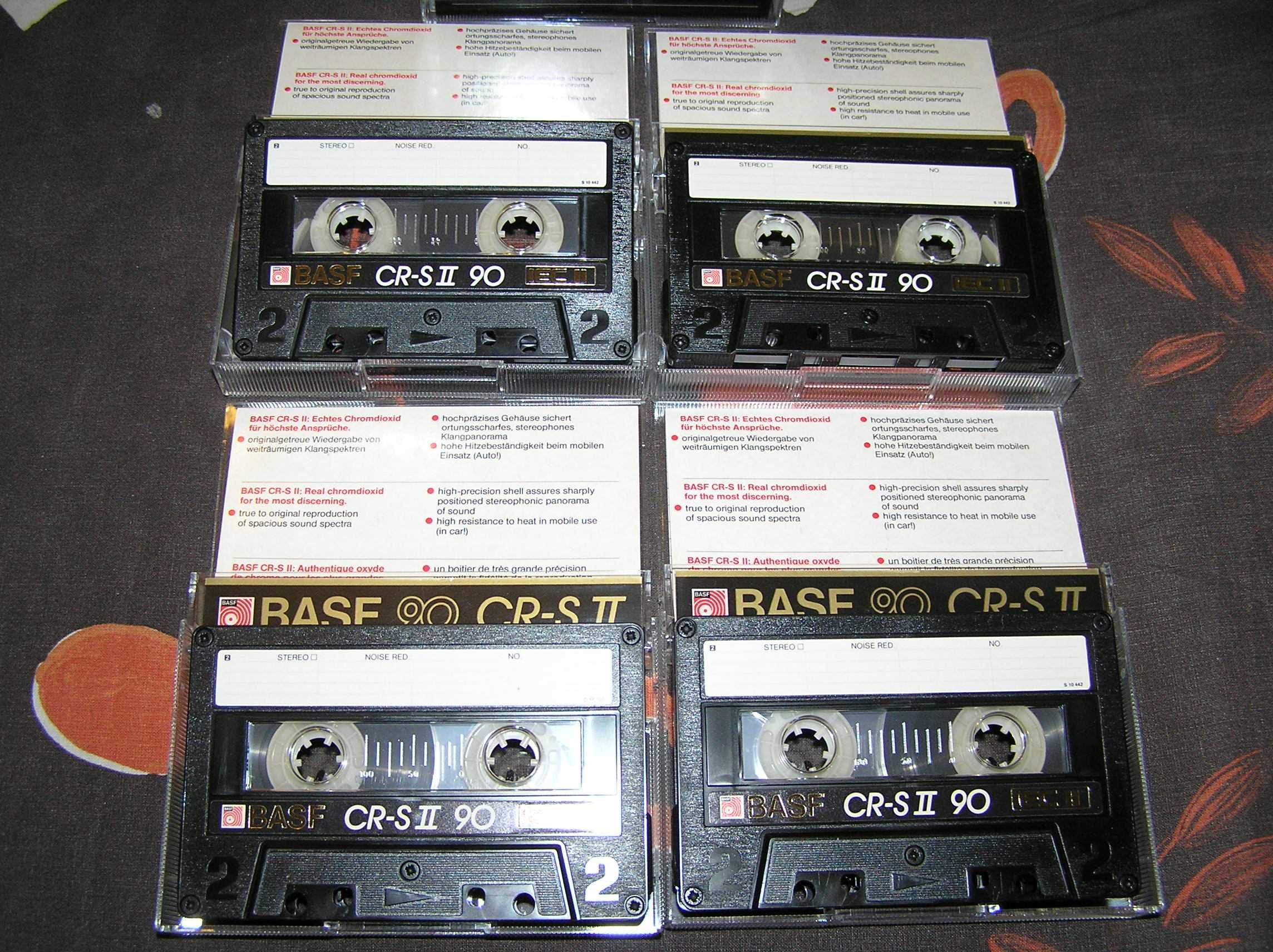 Casete audio Basf CR-S II