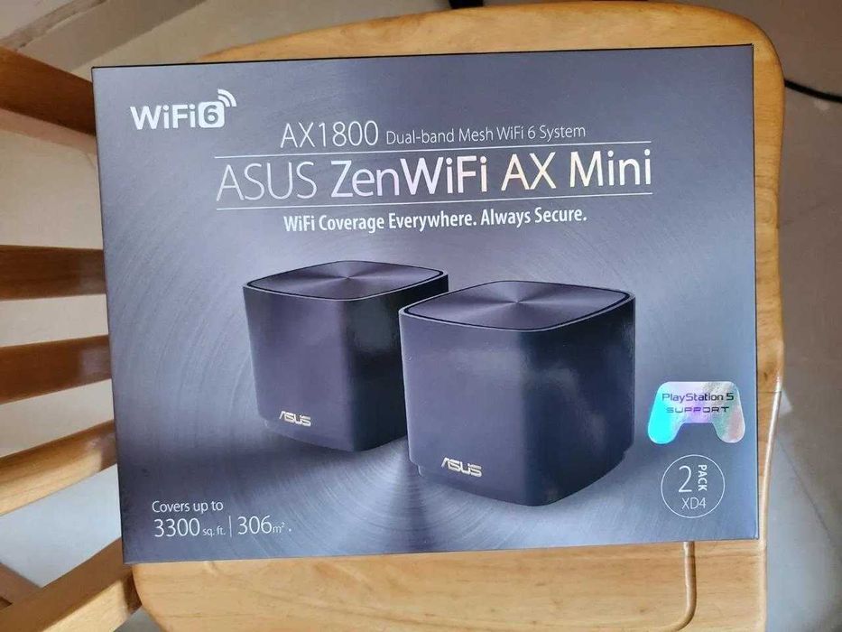 Sistem Mesh Asus ZenWiFi AX Mini XD4 2pack Wi-Fi 6 Router Wireless Nou