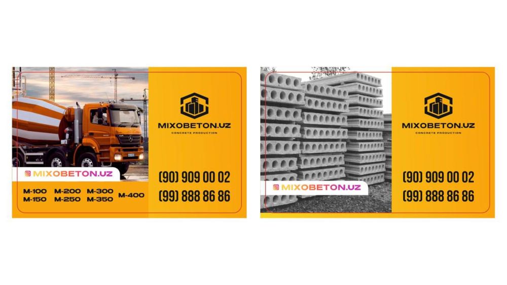 Beton quyish hizmati