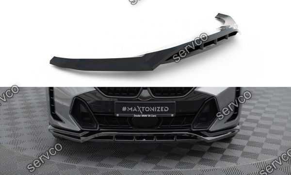 prelungire lip bara fata BMW X6 G06 2023- v4 Maxton Design