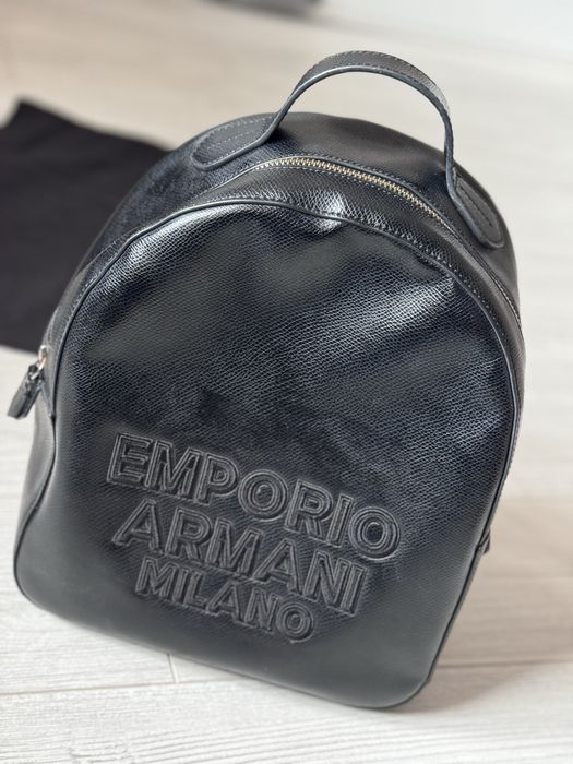 Дамска кожена раница Emporio Armani