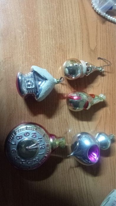 Ёлочные игрушки СССР