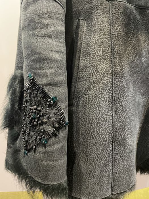 Дамски кожен кожух