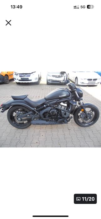 KAWASAKI VULCAN S 9 mii km An fabr 2022 650 cm