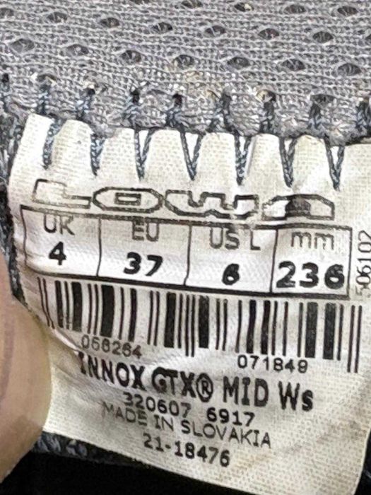 Ghete LOWA Innox 37 Gore-tex citeste anuntul