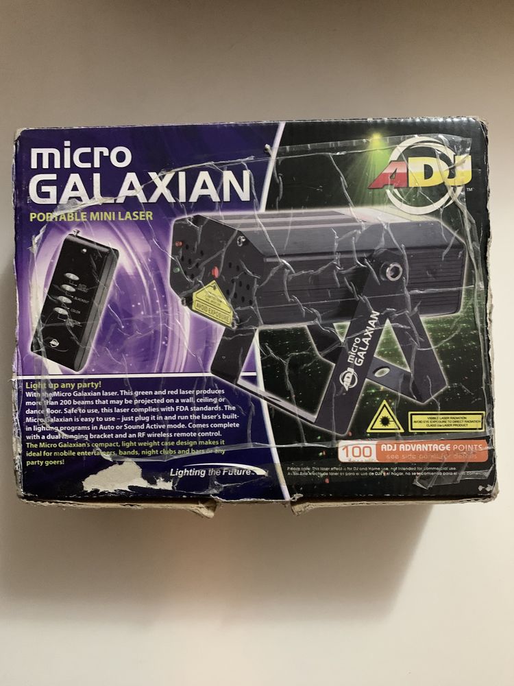 Laser micro galaxian ADJ