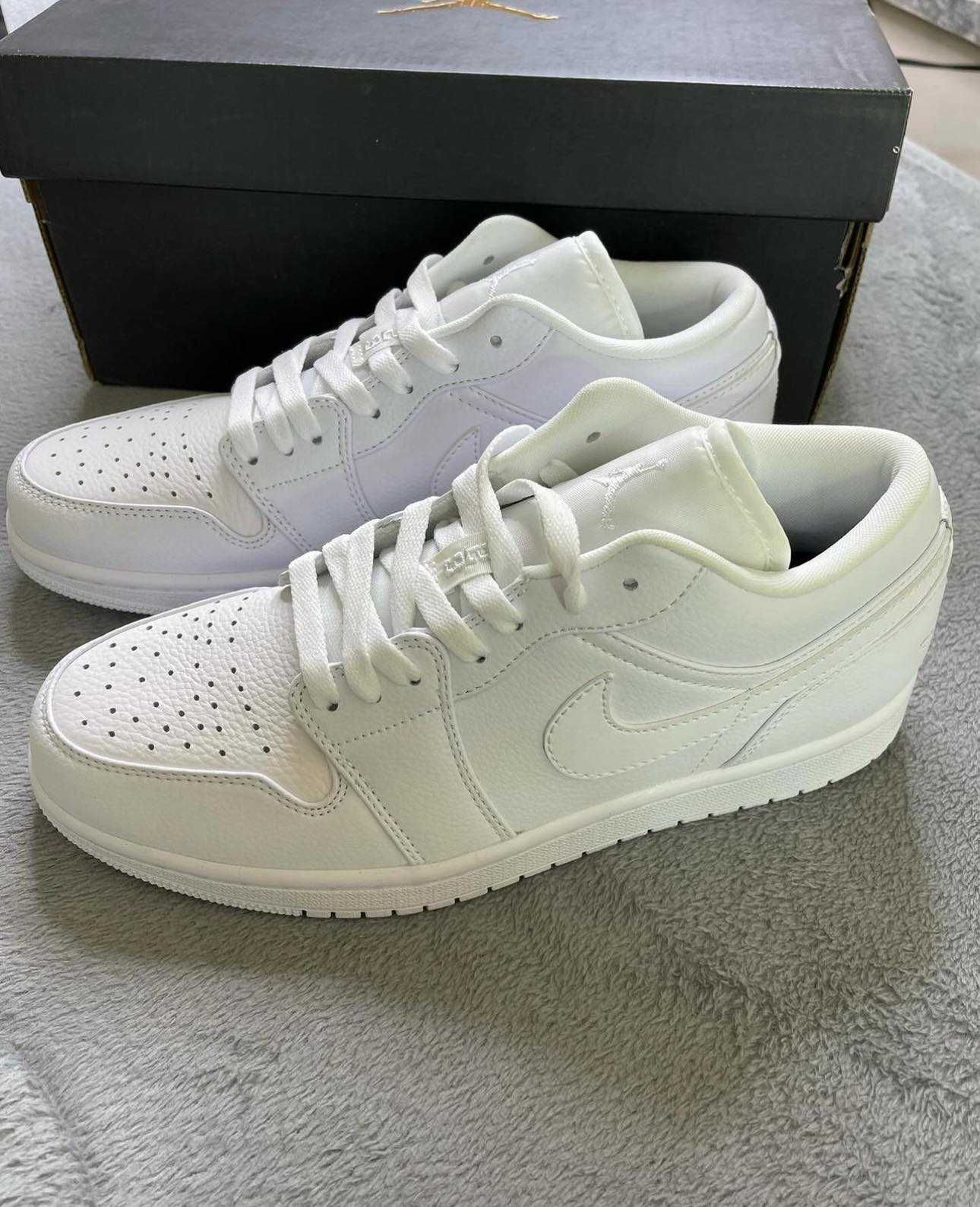 Air Jordan 1 Low White Marimea 42