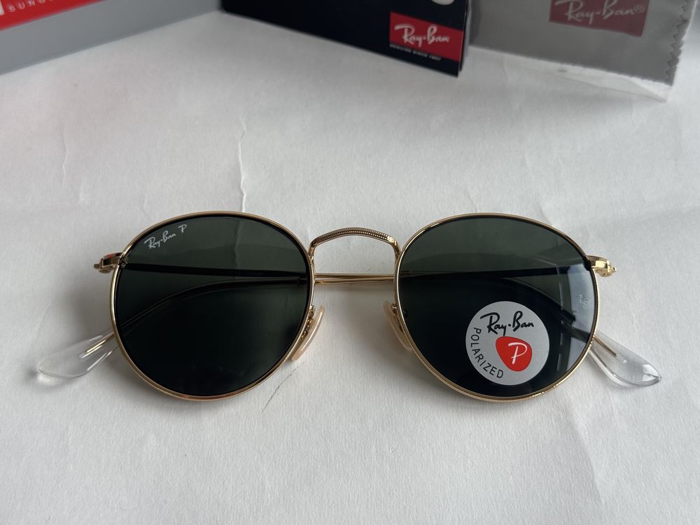 Ochelari de soare RAY BAN 3447 Round Metal Polarizati Noi