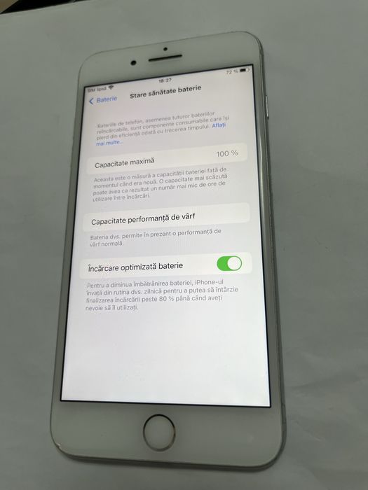 Iphone 7 Plus 32 gb 100% baterie,liber